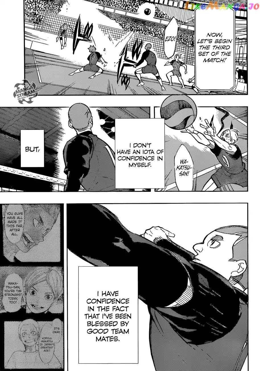 Haikyuu!!, Chapter 334 image 18